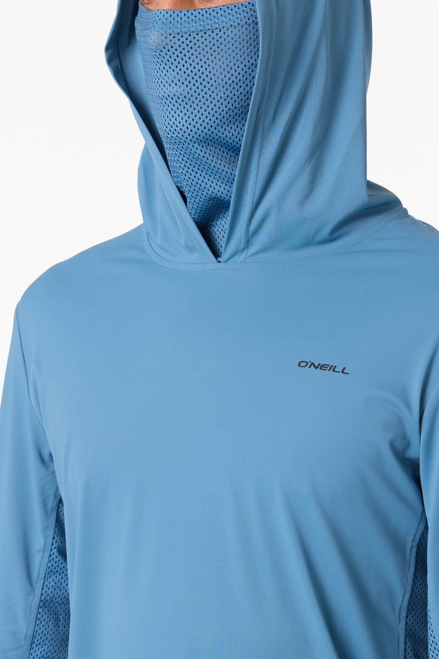 TRVLR UPF Elevated Hooded Long Sleeve Pullover - Captain'S Blue | O'Neill