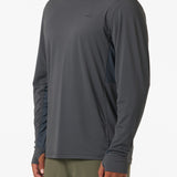 TRVLR UPF Elevated Hooded Long Sleeve Pullover - Dark Shadow | O'Neill