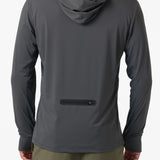 TRVLR UPF Elevated Hooded Long Sleeve Pullover - Dark Shadow | O'Neill