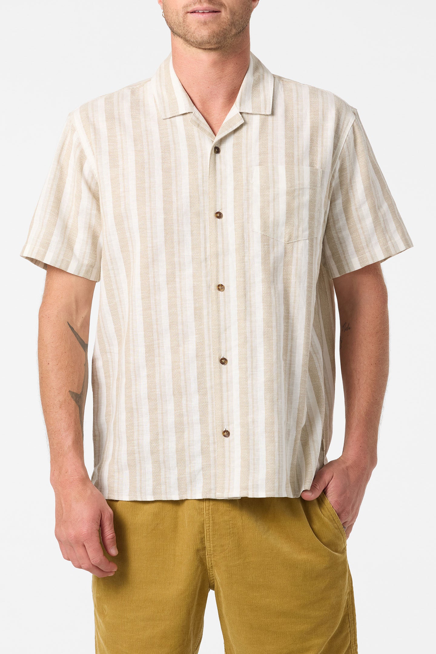 O'Riginals Dobby Standard Woven Shirt Standard Fit Shirt - Lt
