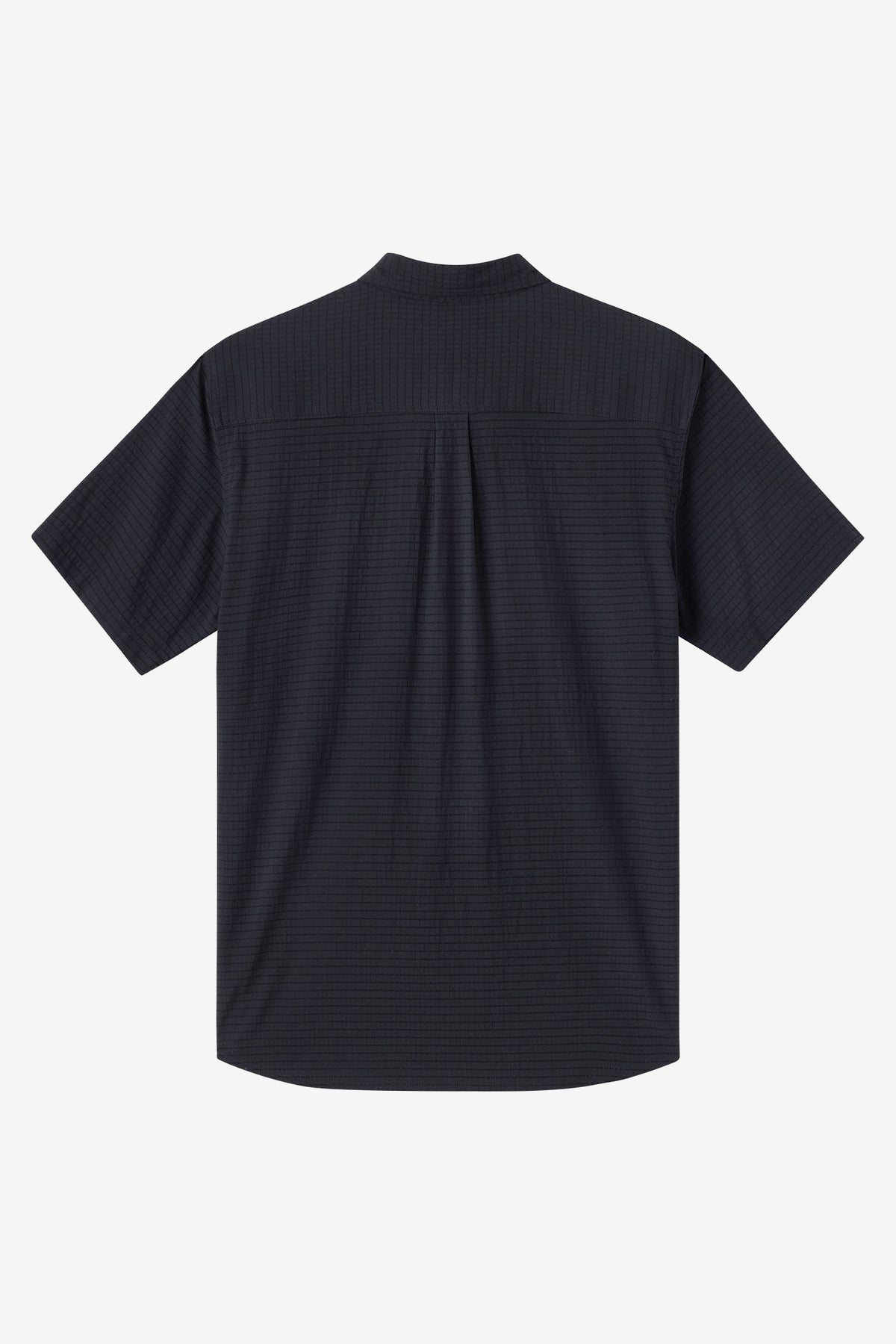 TRVLR Perforated Standard Woven Shirt Standard Fit Shirt - Black 