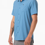 TRVLR Perforated Standard Fit Shirt - Captain'S Blue | O'Neill