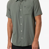 TRVLR Perforated Standard Fit Shirt - Dark Olive | O'Neill
