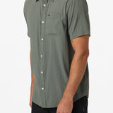 TRVLR Perforated Standard Fit Shirt - Dark Olive | O'Neill