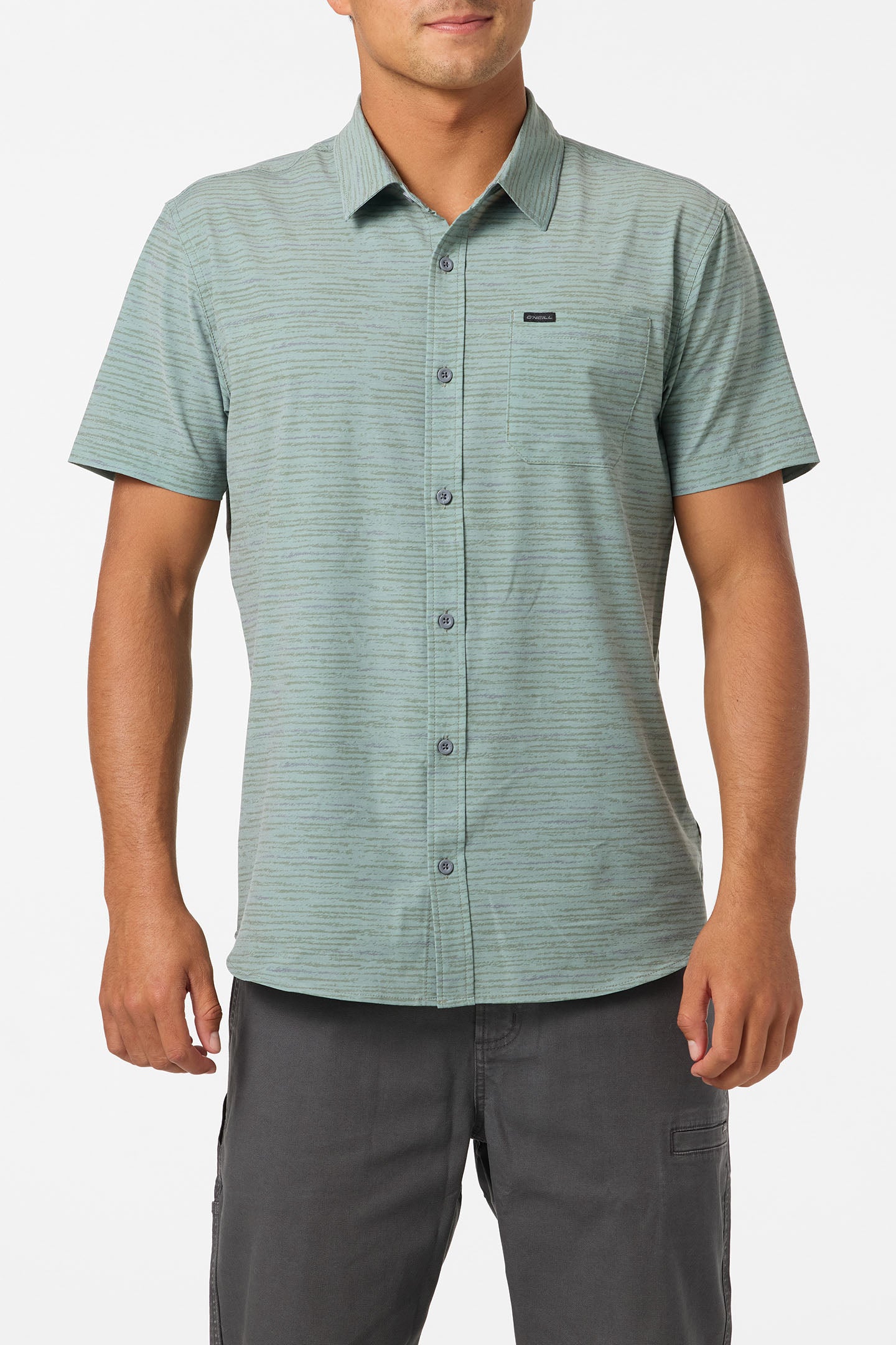 TRVLR Upf Traverse Stripe Standard Woven Shirt Standard Fit Shirt