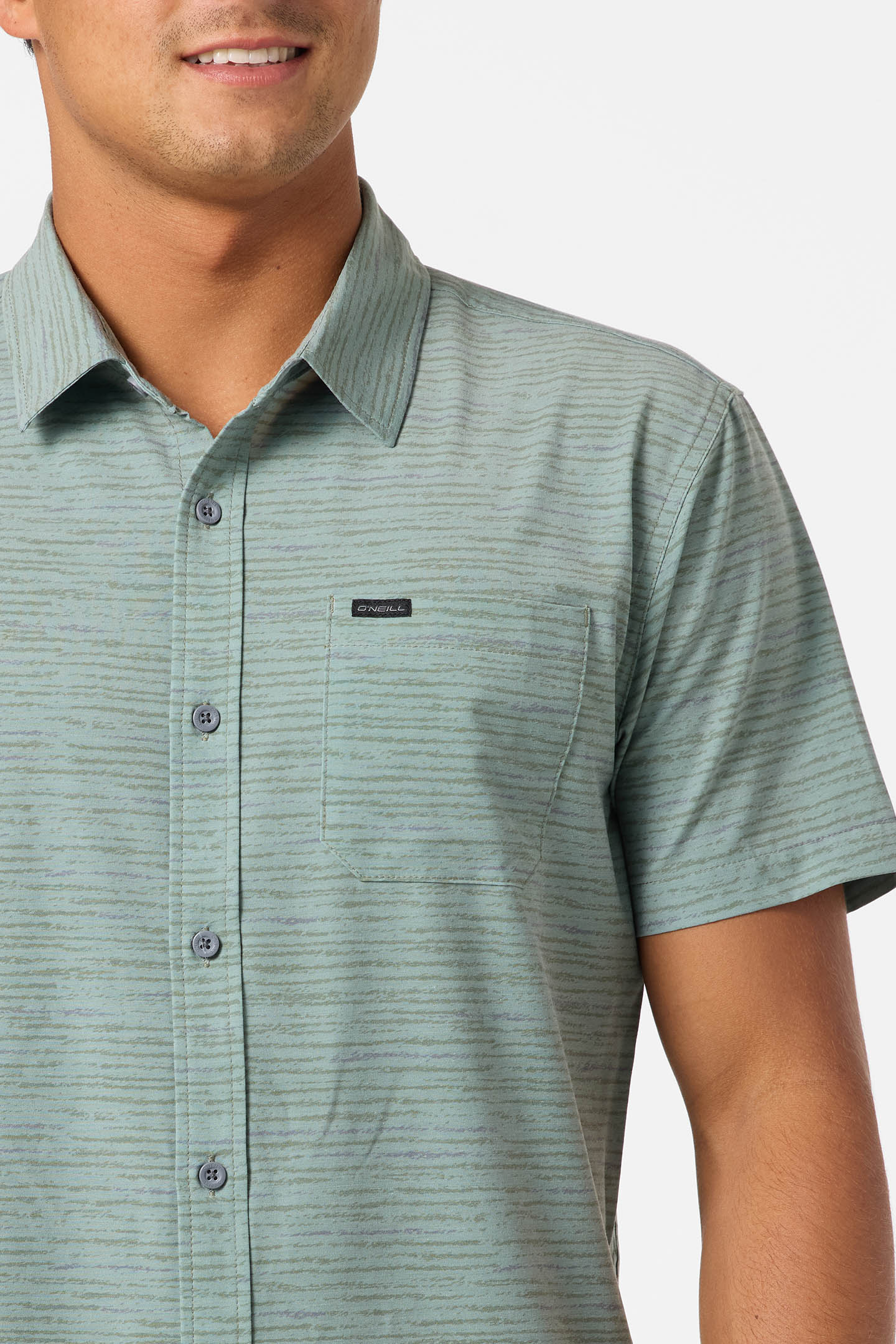 TRVLR Upf Traverse Stripe Standard Woven Shirt Standard Fit Shirt
