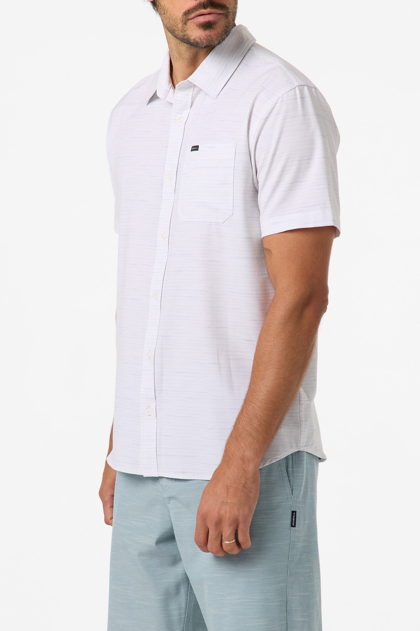 TRVLR Upf Traverse Stripe Standard Woven Shirt Standard Fit Shirt