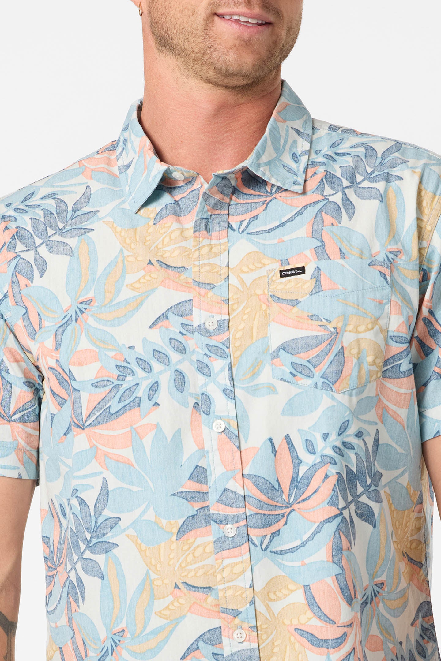 Terrace Standard Woven Shirt Standard Fit Shirt - Baby Blue | O'Neill