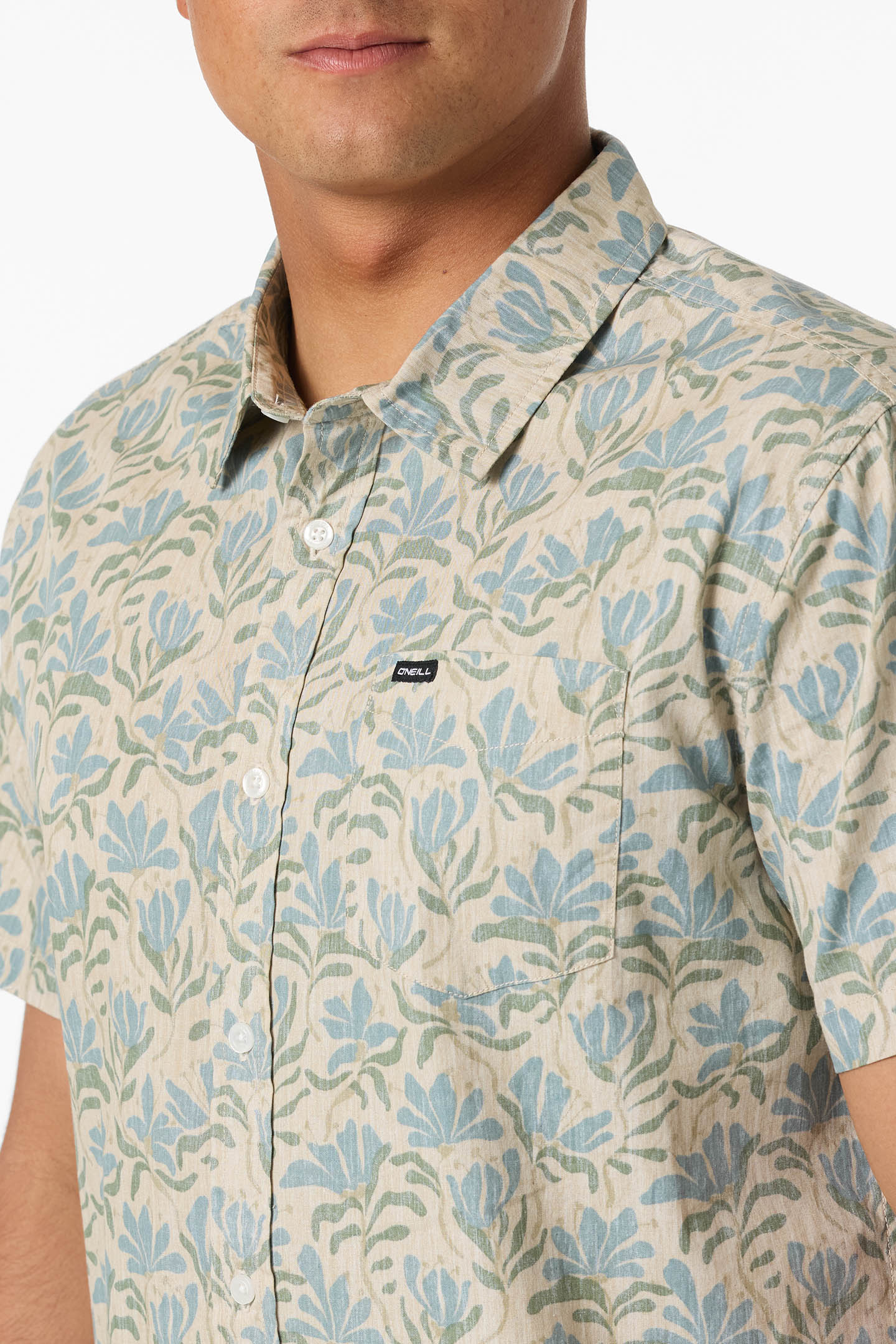 Terrace Standard Fit Shirt - Lt Khaki | O'Neill