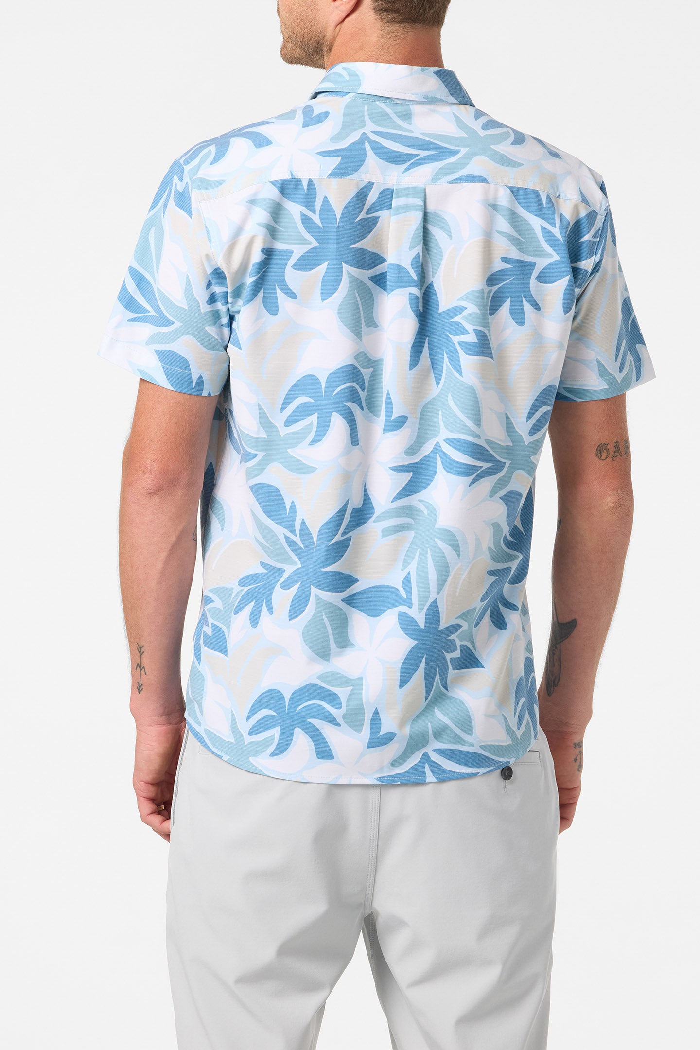 Upf Slub Standard Wvn Shirt Standard Fit Shirt - Baby Blue | O'Neill