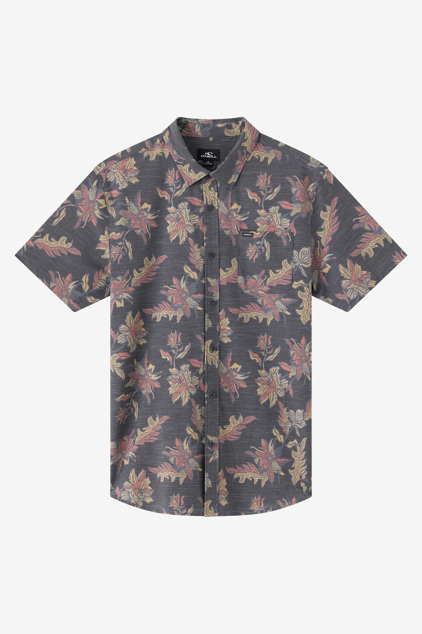 Upf Slub Standard Wvn Shirt Standard Fit Shirt - Black | O'Neill