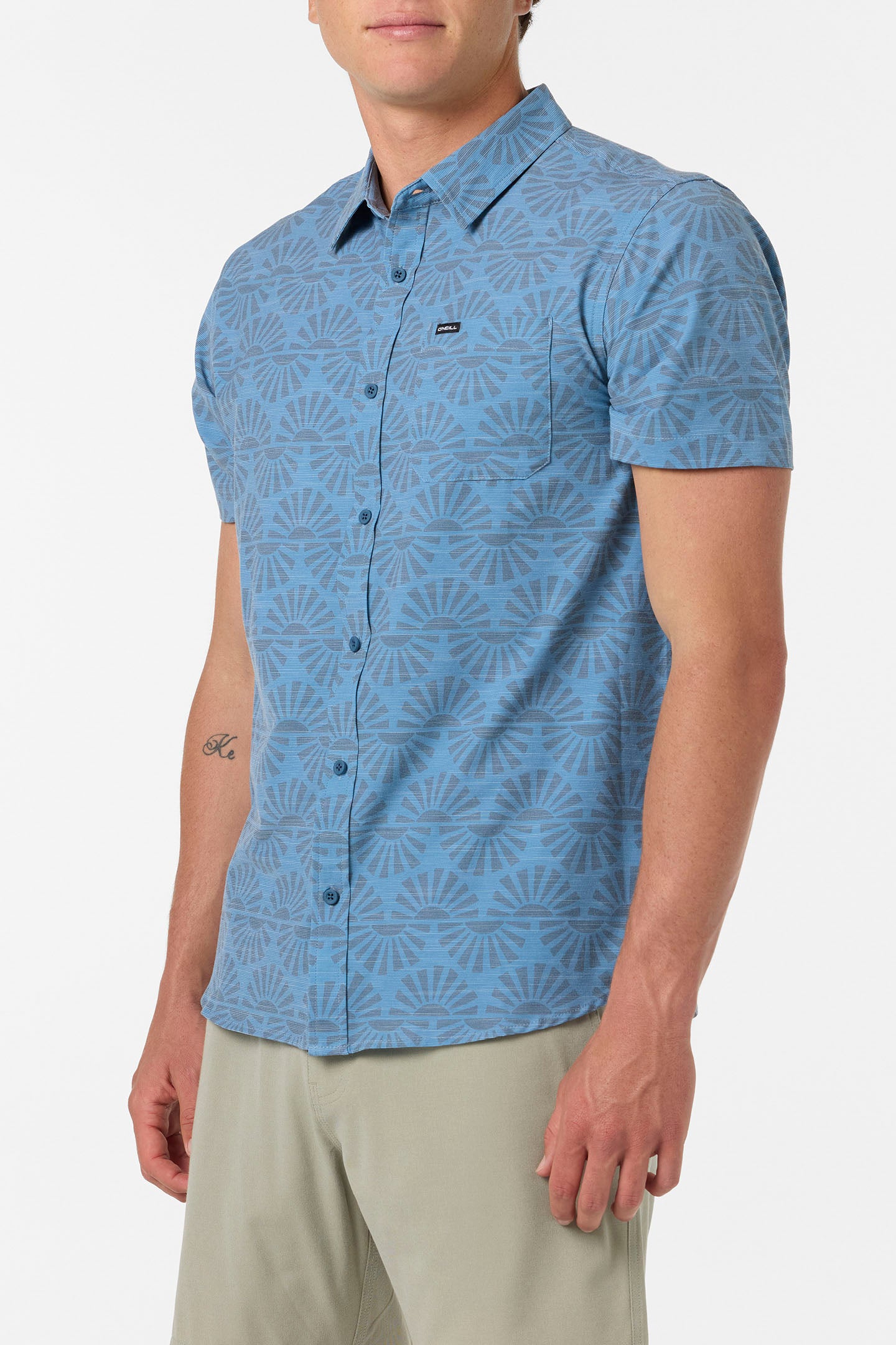 UPF Slub Standard Fit Shirt - Captain'S Blue | O'Neill