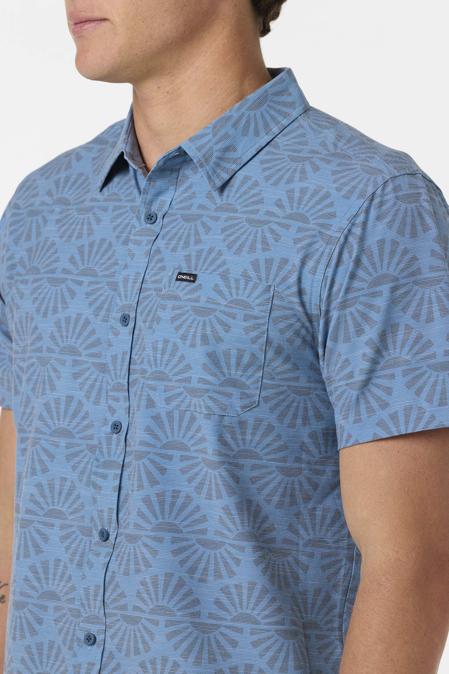 UPF Slub Standard Fit Shirt - Captain'S Blue | O'Neill