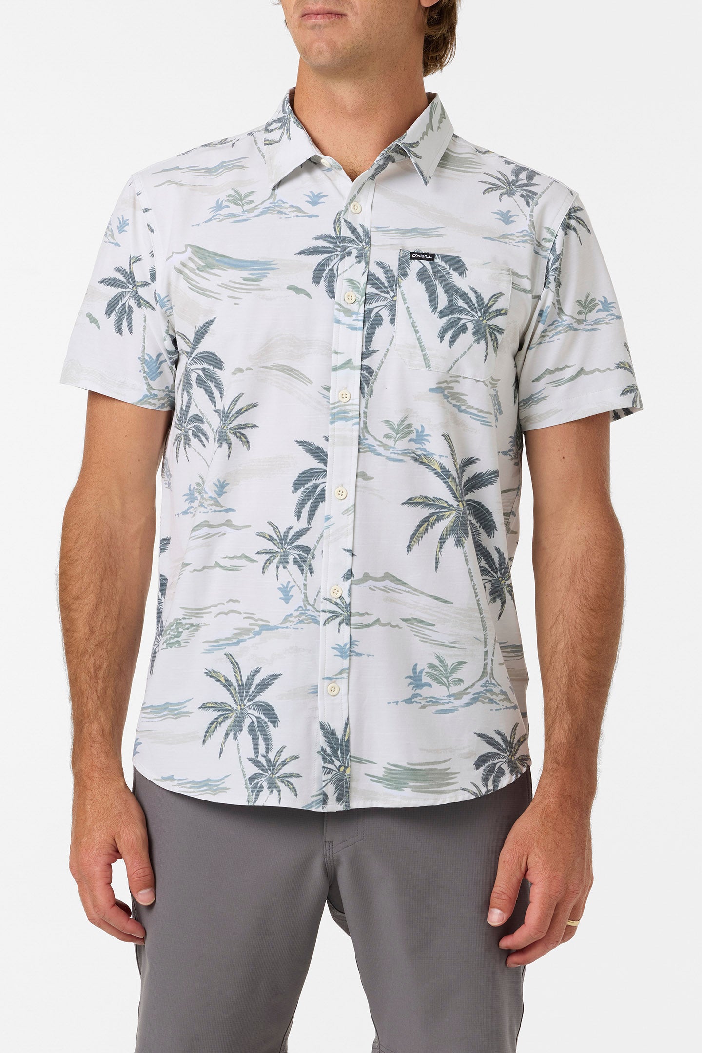 Upf Slub Standard Wvn Shirt Standard Fit Shirt - Tofu 2 | O'Neill