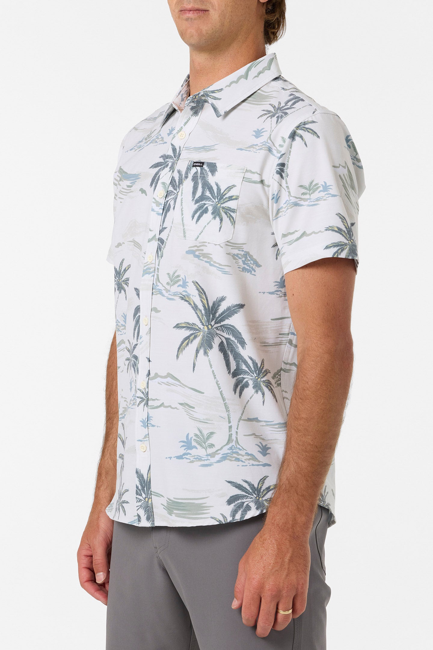 Upf Slub Standard Wvn Shirt Standard Fit Shirt - Tofu 2 | O'Neill