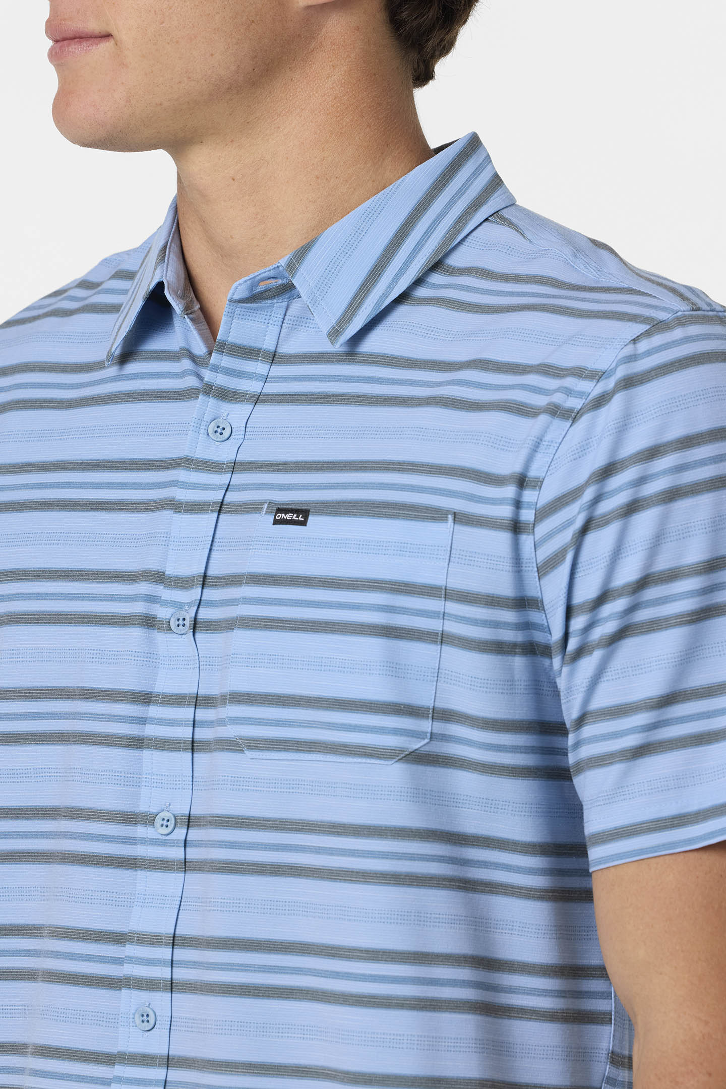 UPF Slub Relaxed Fit Shirt - Blue Glass | O'Neill