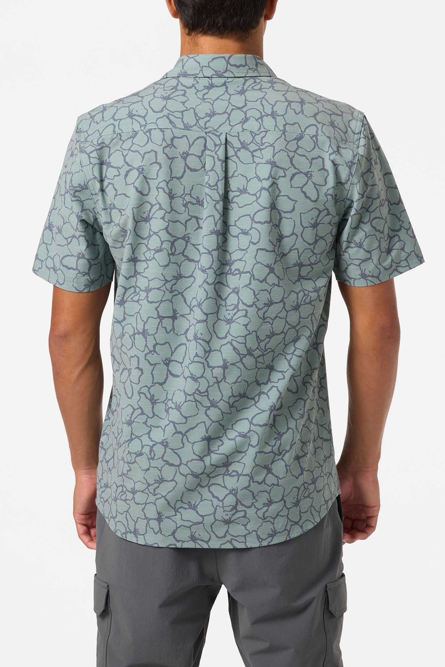 Upf Slub Relaxed Wvn Shirt Relaxed Fit Shirt - Dark Shadow | O'Neill