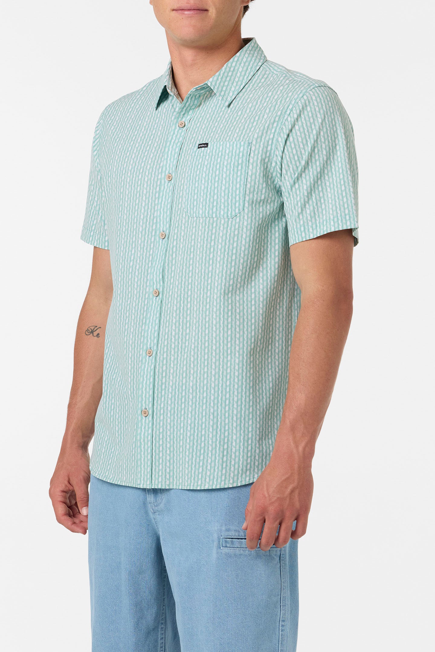UPF Slub Relaxed Fit Shirt - Green | O'Neill