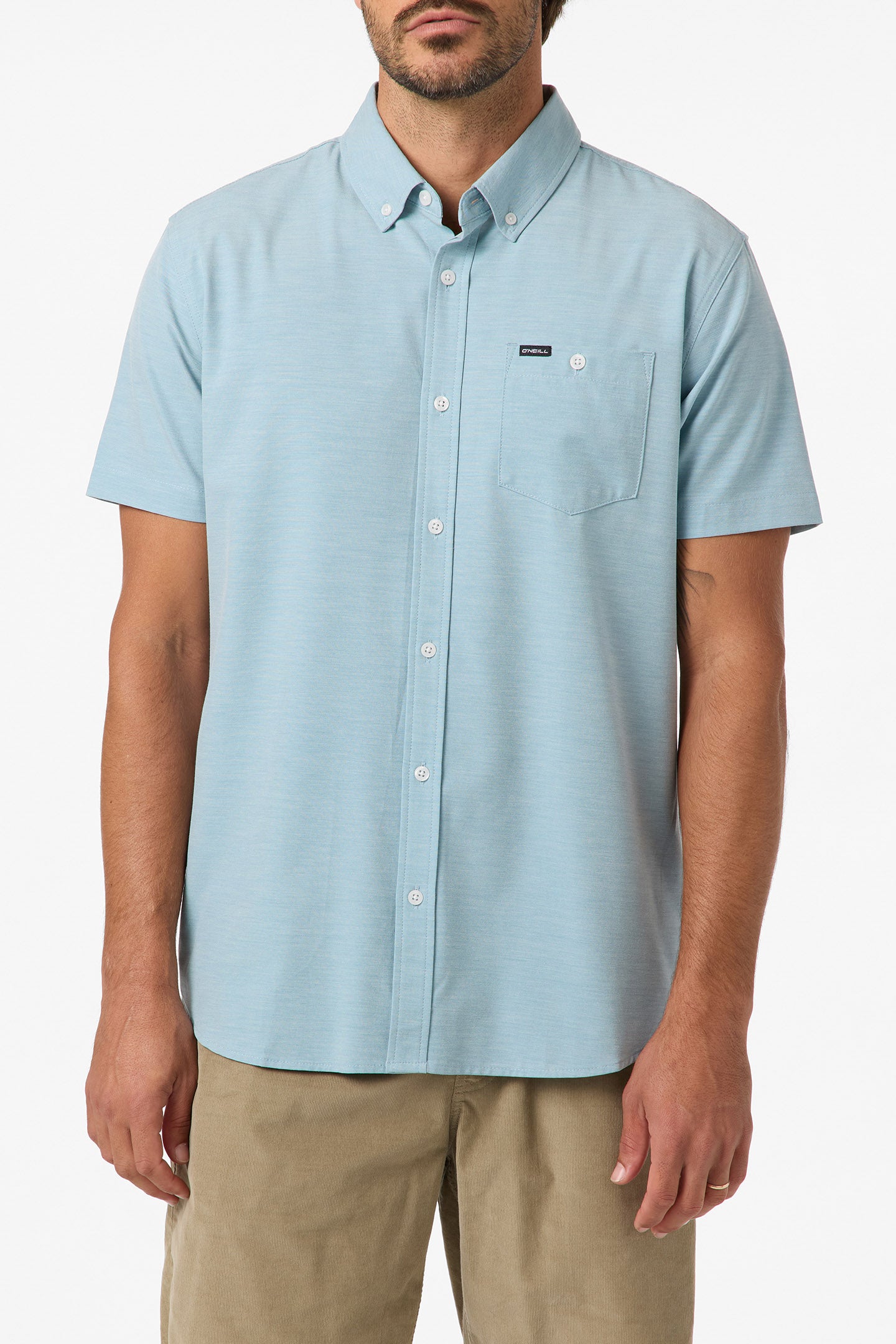 Light Check Standard Shirt Standard Fit Shirt - Stone Blue | O'Neill