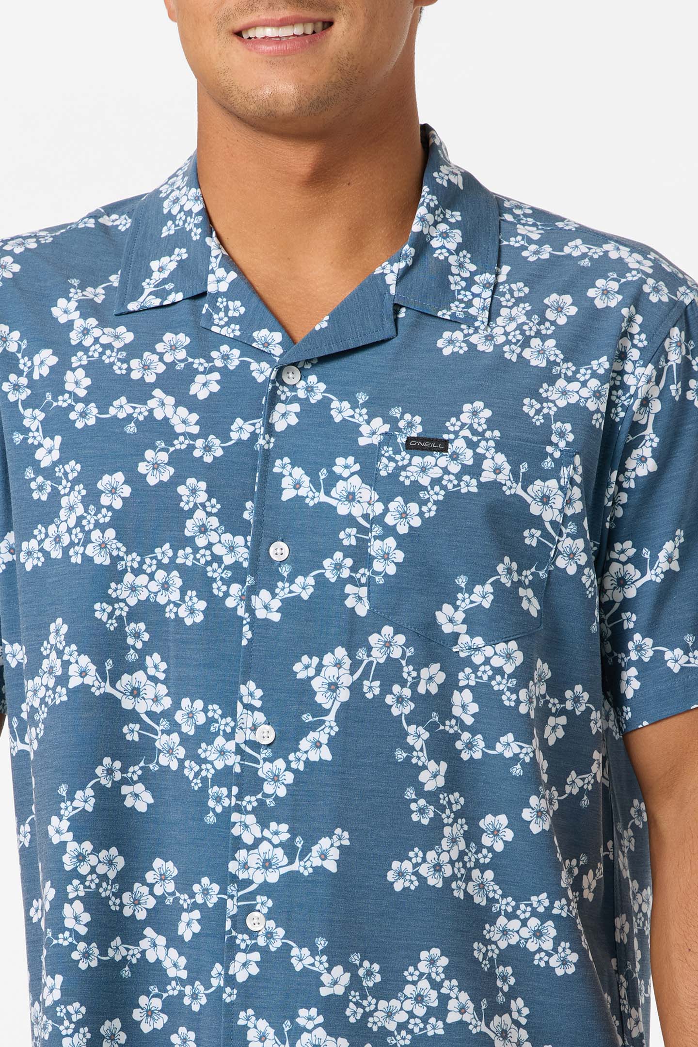 TRVLR Upf Traverse Hawaii Shirt - Midnight Navy | O'Neill