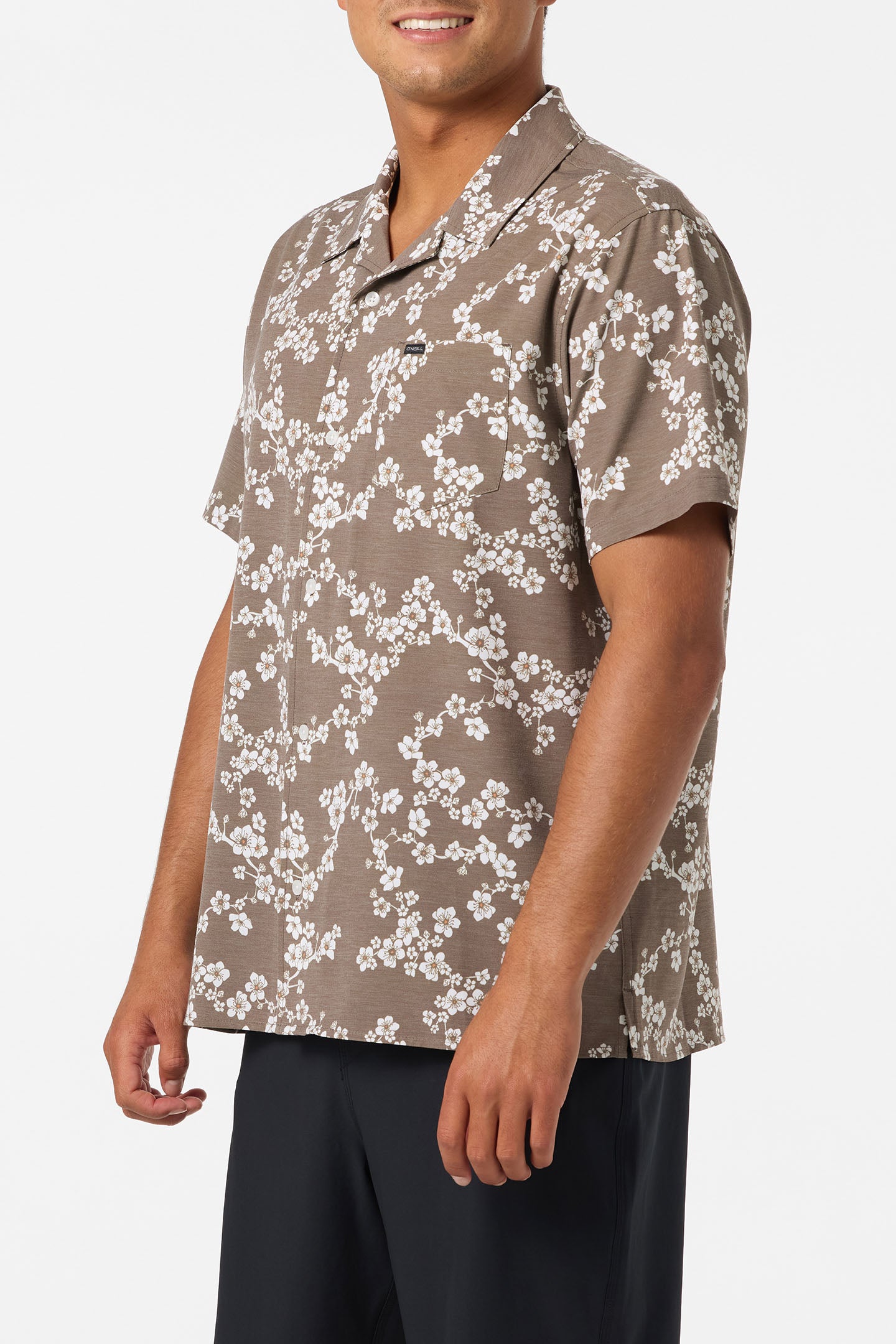 TRVLR Upf Traverse Hawaii Shirt - Teak | O'Neill