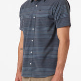 TRVLR UPF Traverse Stripe Standard Fit Shirt - Black | O'Neill