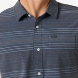 TRVLR UPF Traverse Stripe Standard Fit Shirt - Black | O'Neill