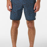 O'Riginals Print Scallop 18" Boardshorts - Blue Fsn 2 | O'Neill