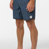 O'Riginals Print Scallop 18" Boardshorts - Blue Fsn 2 | O'Neill