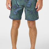O'Riginals Print Scallop 18" Boardshorts
