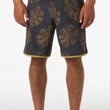 O'Riginals Print Scallop 18" Boardshorts - Phantom | O'Neill