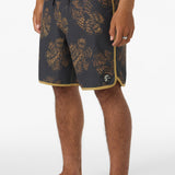 O'Riginals Print Scallop 18" Boardshorts - Phantom | O'Neill