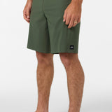 Hyperfreak Tech 19" Boardshorts - Dark Olive | O'Neill