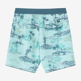 Hyperfreak Mysto Scallop 19" Boardshorts - Canal Blue | O'Neill