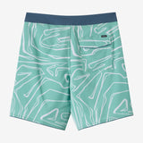 Hyperfreak Mysto Scallop 19" Boardshorts - Green | O'Neill