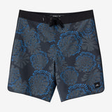 Boy's Hyperfreak Mysto Scallop 17" Boardshorts