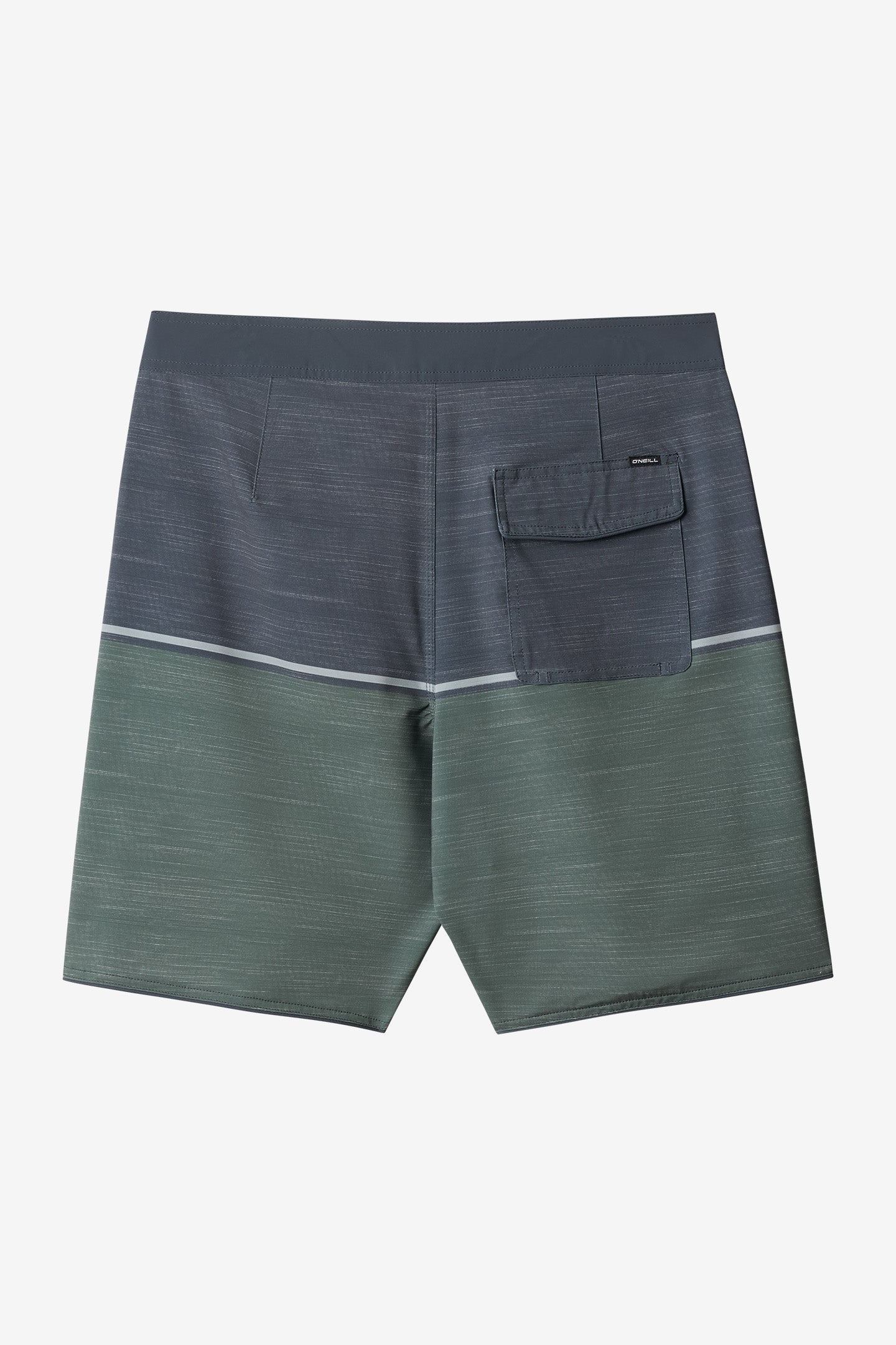 Hyperfreak Mysto Block Scallop 19" Boardshorts - Dark Olive | O'Neill