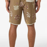 Cruzer Scallop 18" Boardshorts - Dark Khaki | O'Neill
