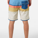 Lennox Scallop 19" Boardshorts - Lt Khaki | O'Neill