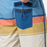 Lennox Scallop 19" Boardshorts - Lt Khaki | O'Neill