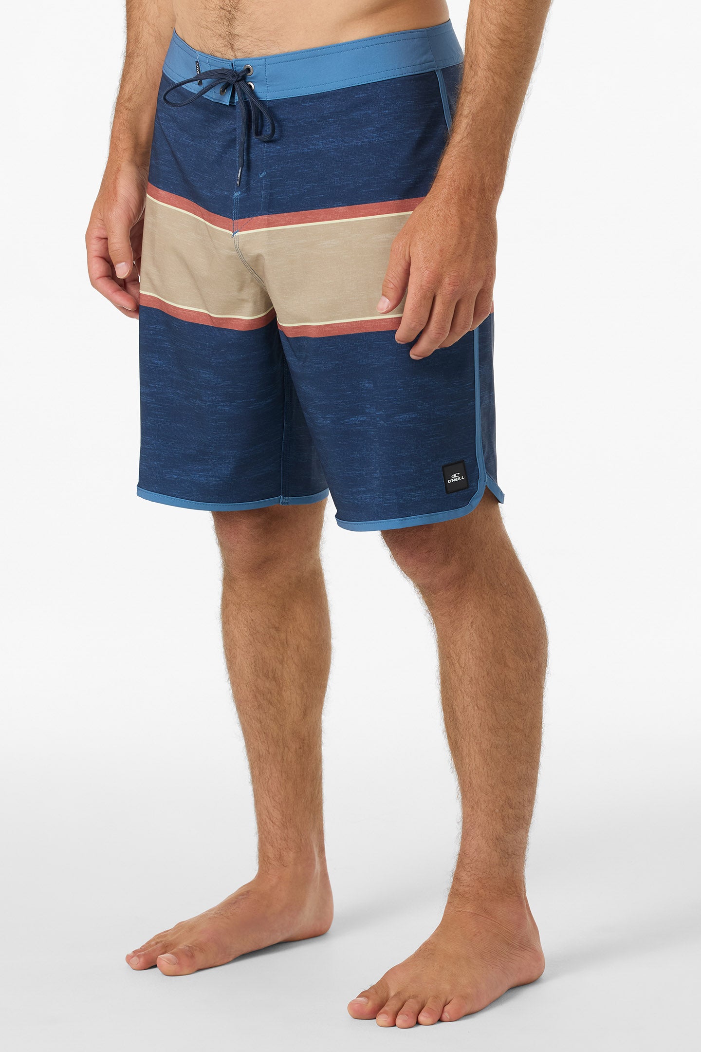 Lennox Scallop 19" Boardshorts - Navy | O'Neill