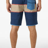 Lennox Scallop 19" Boardshorts - Navy | O'Neill