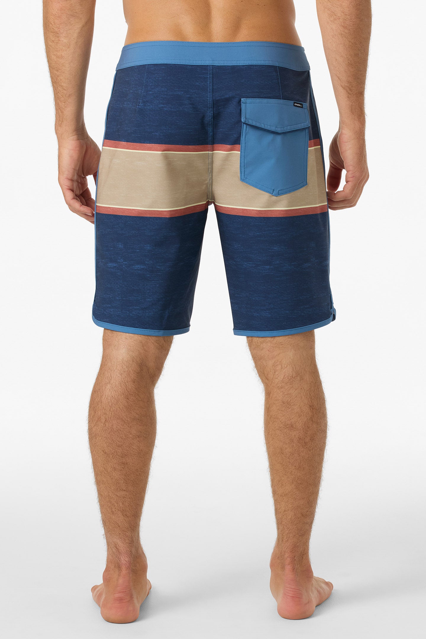 Lennox Scallop 19" Boardshorts - Navy | O'Neill