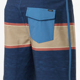 Lennox Scallop 19" Boardshorts - Navy | O'Neill