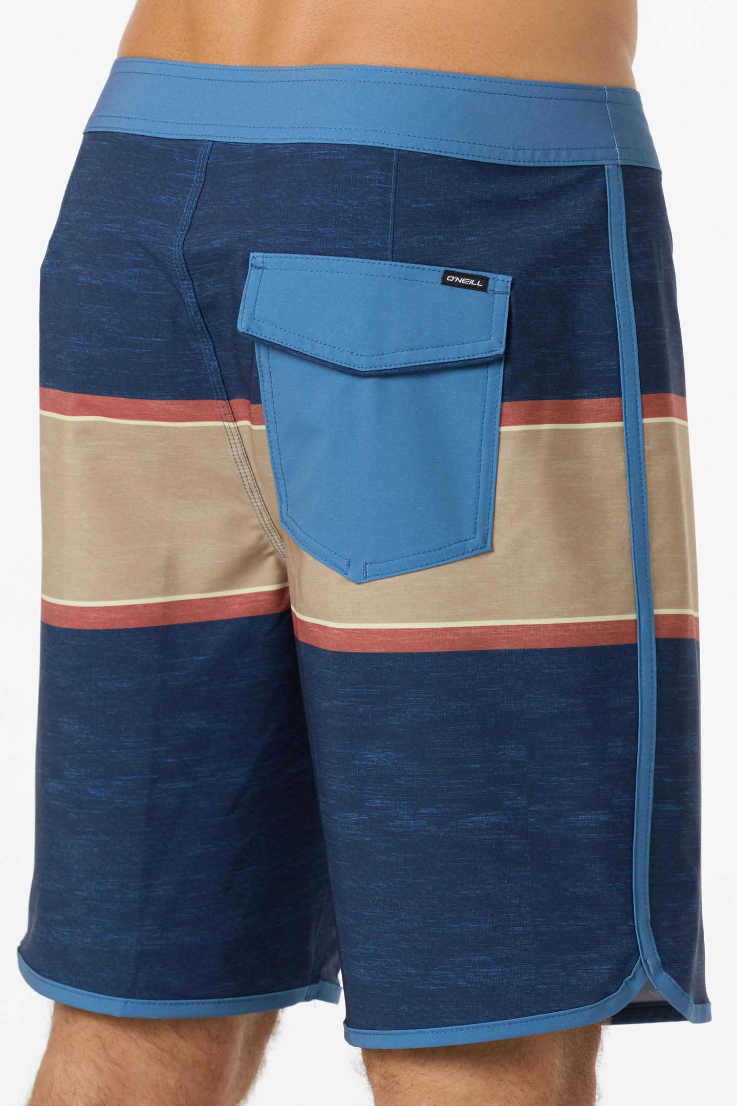 Lennox Scallop 19" Boardshorts - Navy | O'Neill