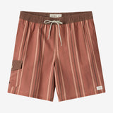 Hermosa Retro Elastic Waist 17" Swim Trunks - Clay | O'Neill