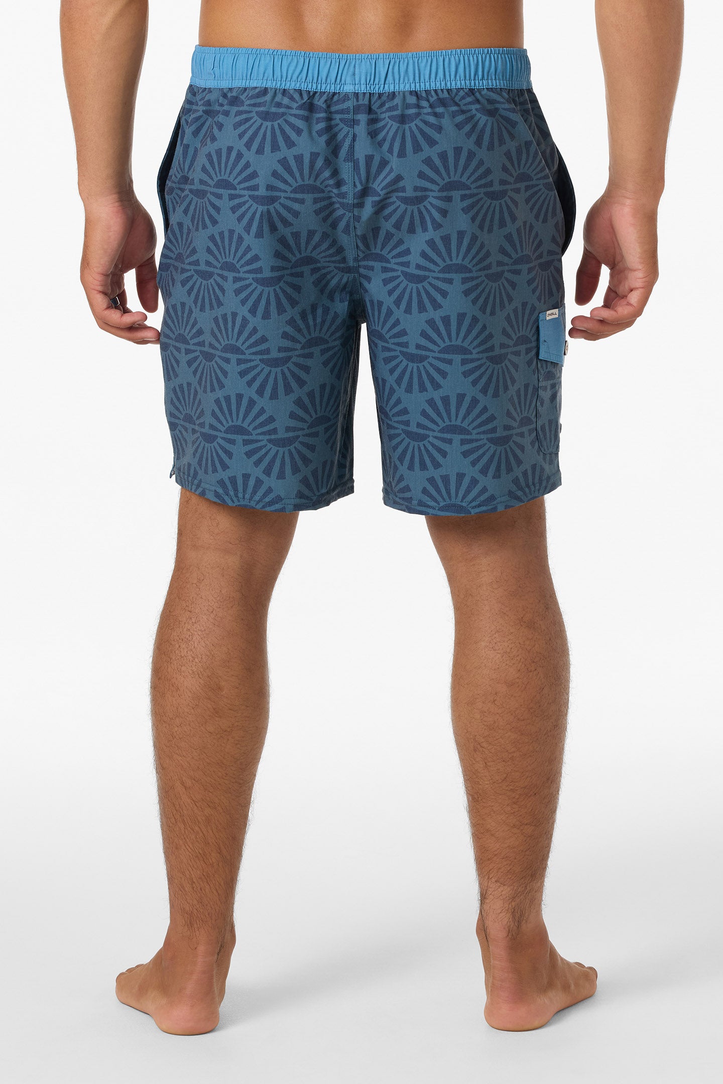 Hermosa Retro Elastic Waist 17" Swim Trunks - Dark Slate | O'Neill