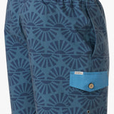 Hermosa Retro Elastic Waist 17" Swim Trunks - Dark Slate | O'Neill