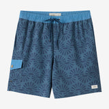 Hermosa Retro Elastic Waist 17" Swim Trunks - Dark Slate | O'Neill