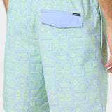 Hermosa Elastic Waist Lined 17" Swim Trunks